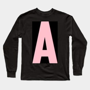 A letter Long Sleeve T-Shirt